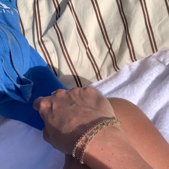 Double wrap tennis bracelet - Picture 6 of 6